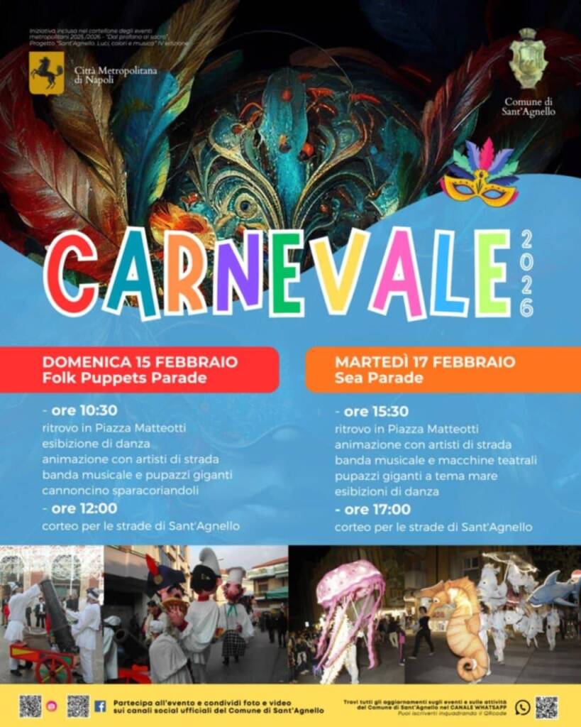 Sant'Agnello Carnival Poster