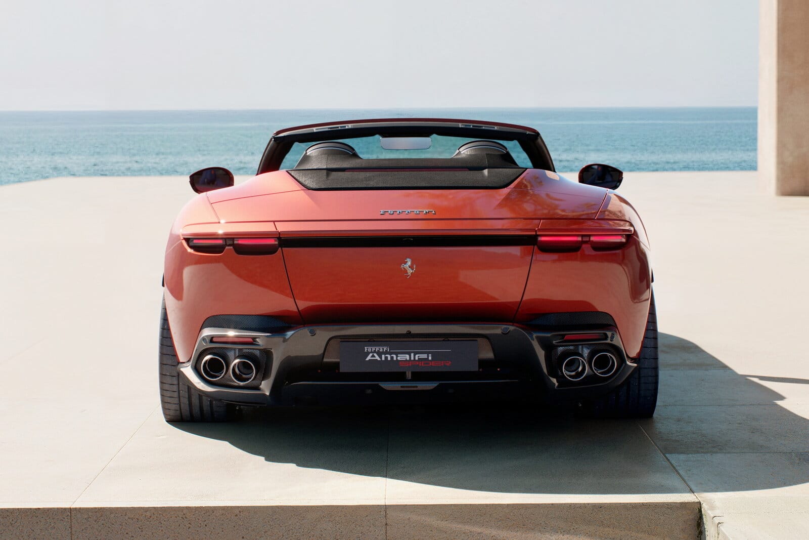 Ferrari Amalfi Spider Engine Bay