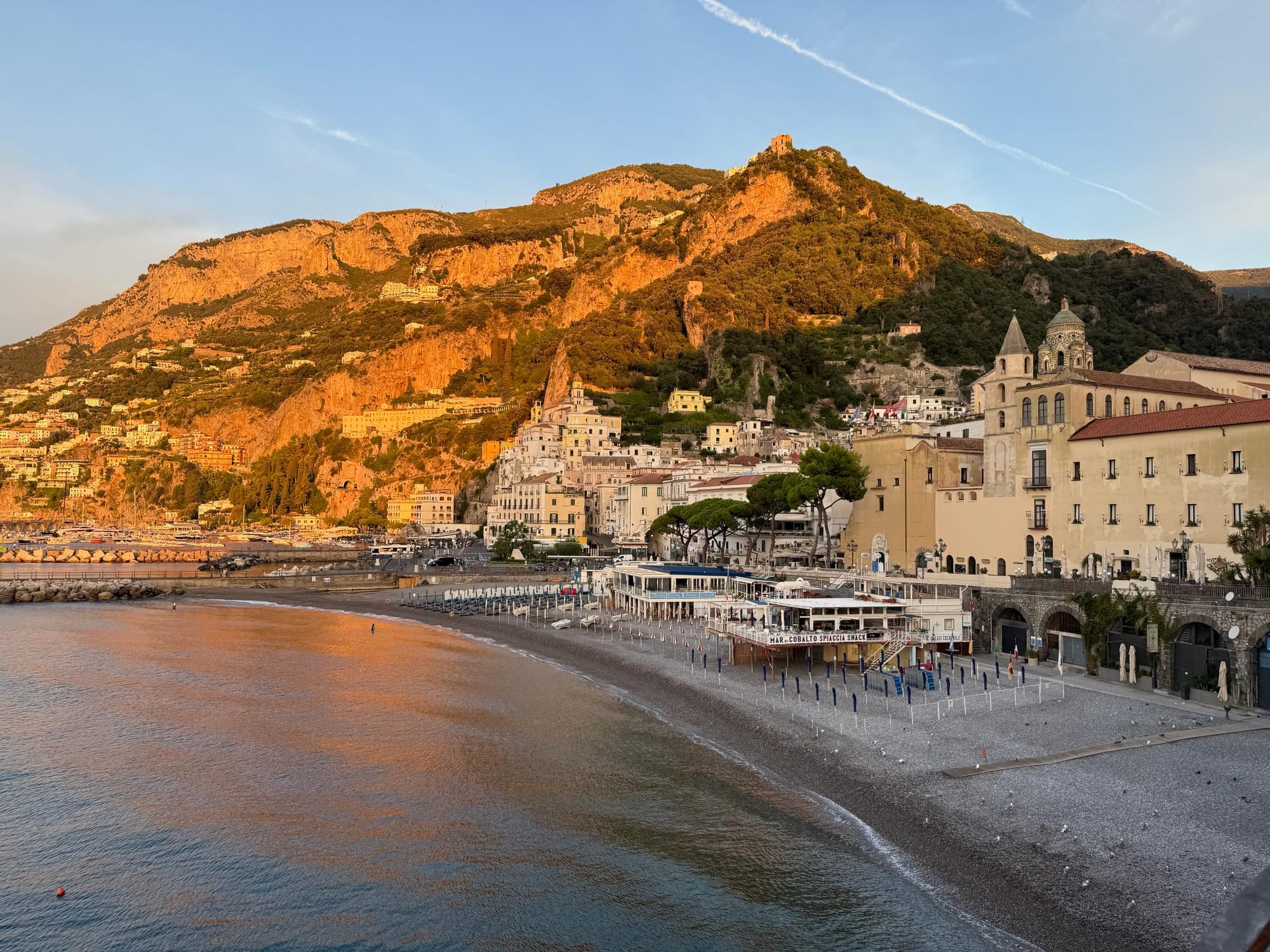 Mar di Cobalto and Amalfi's Spiaggia Grande