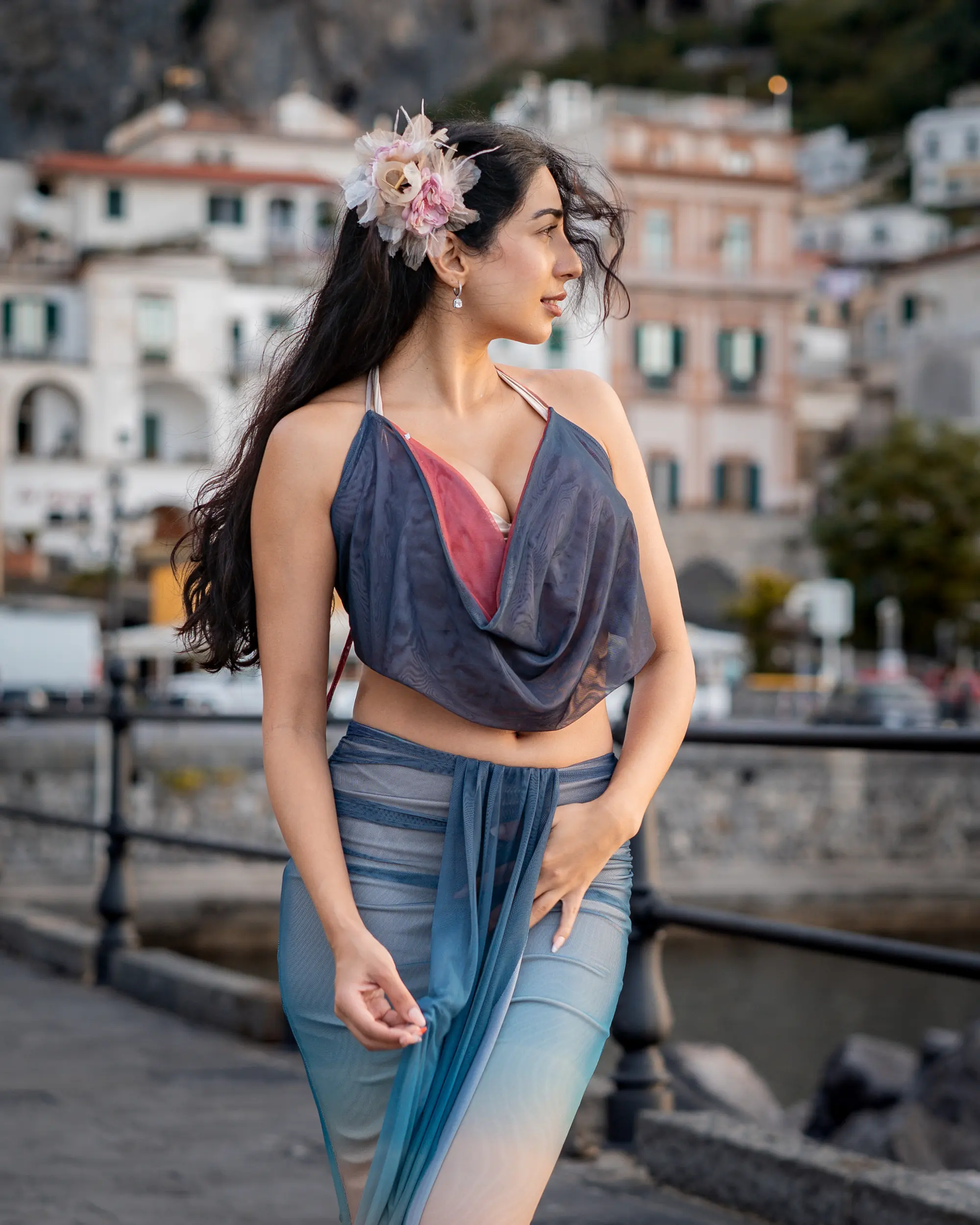Warm tones on the Amalfi waterfront