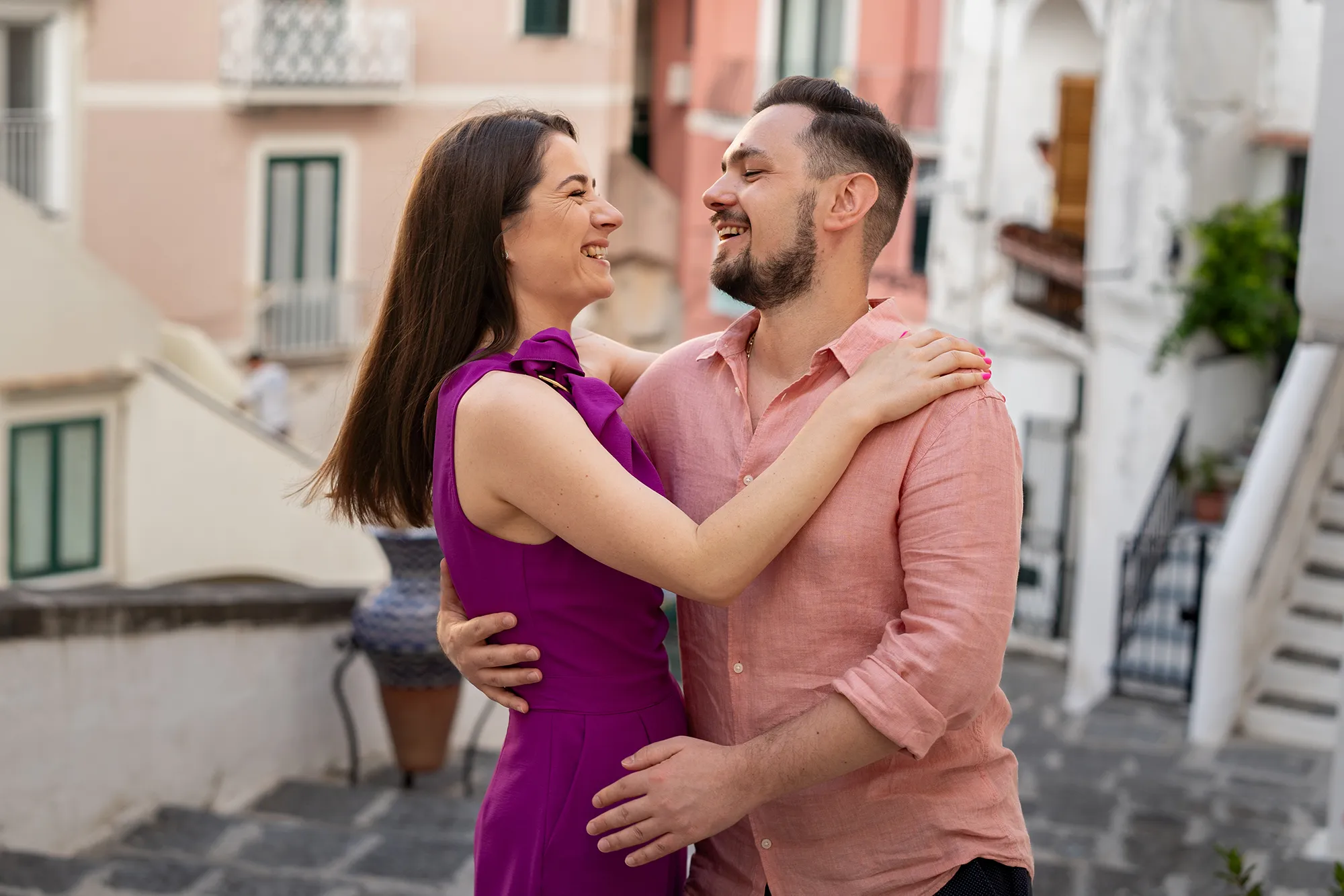 Olga and Marat in Atrani 2
