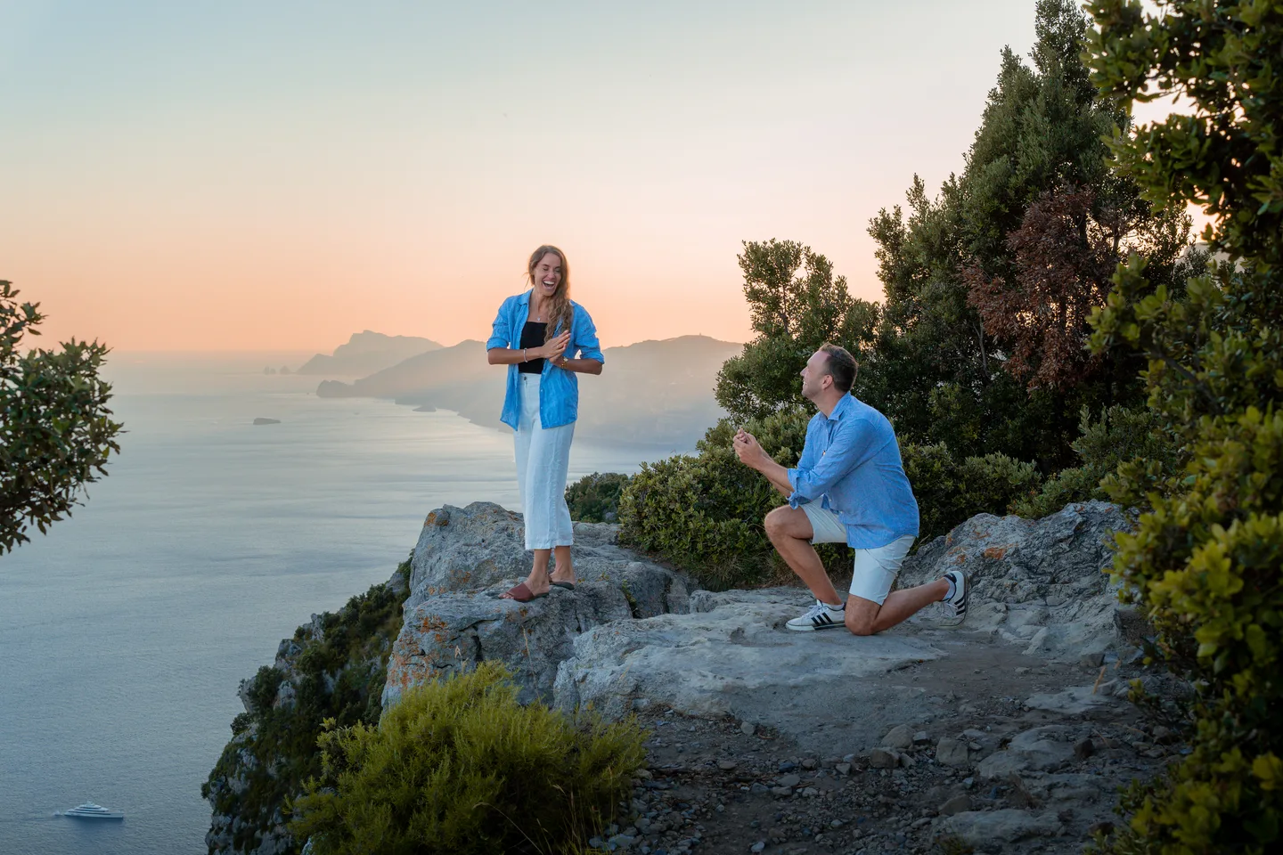 A wide view of the proposal portraits