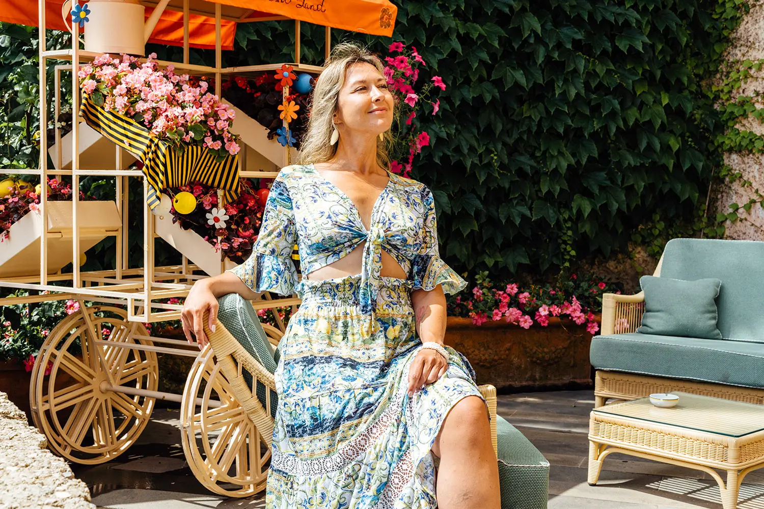 Fashion portrait in Ravello — frame 02