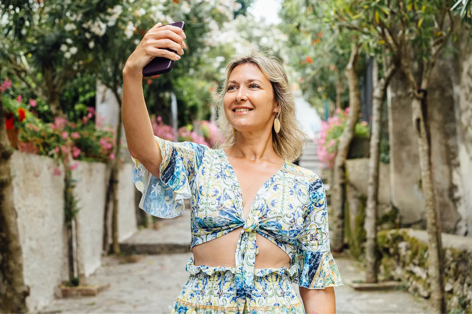 Fashion portrait in Ravello — frame 08