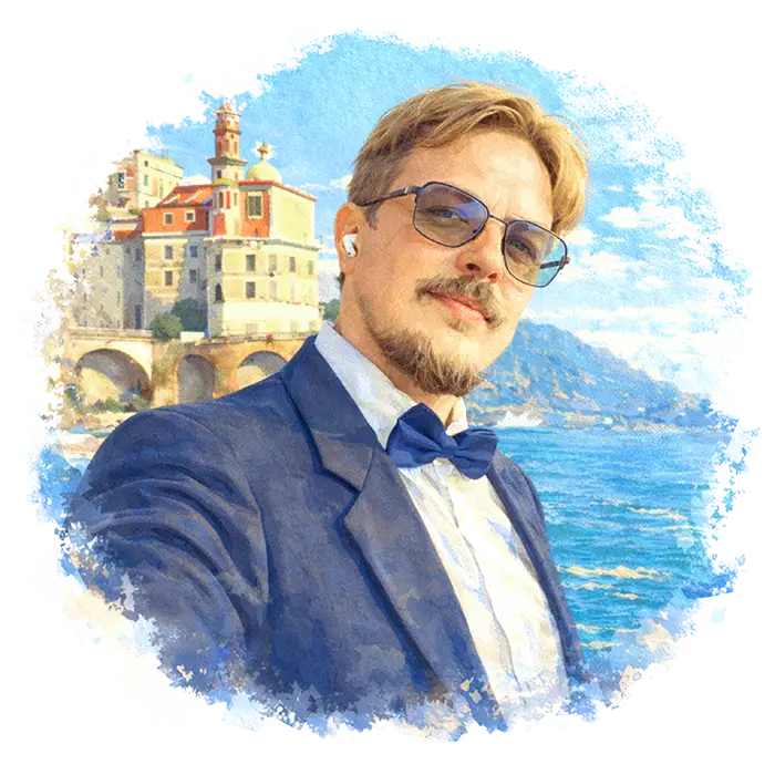 Greg, Amalfi.Day host